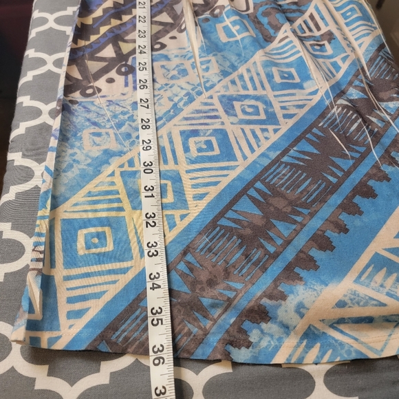 Appropriate Behavior Aztec Peach Print Mini Dress Size Medium - Picture 9 of 9